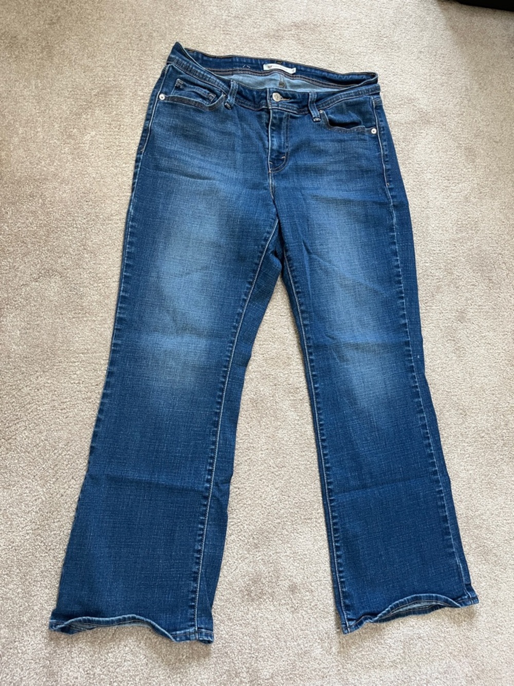 Levi's 529 Jeans Size 12 Curvy Bootcut 12S 31/30